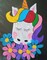 Paint Kit - Unicorn Bliss Acrylic Painting Kit & Video Lesson, DIY Craft, Art Gift Set, Beginner Painting, Paint At Home